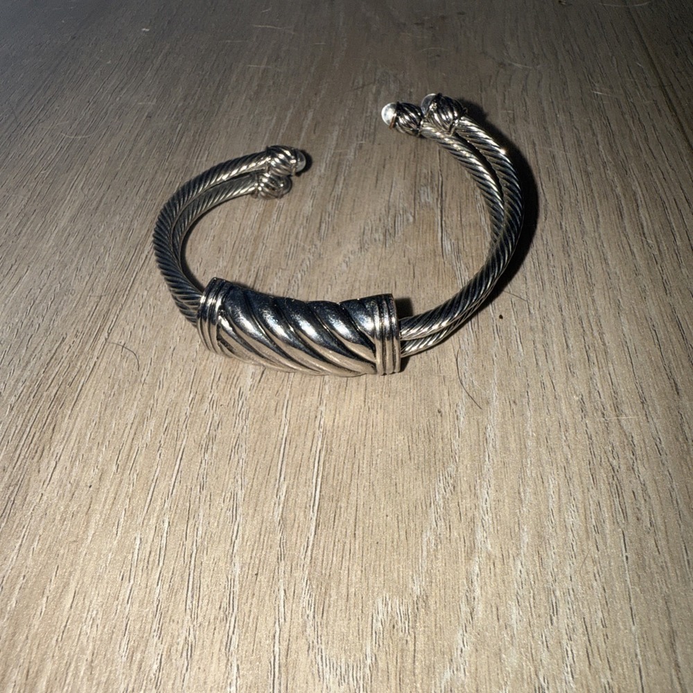 Vintage Brighton Cuff Bracelet Silver‎ Tone